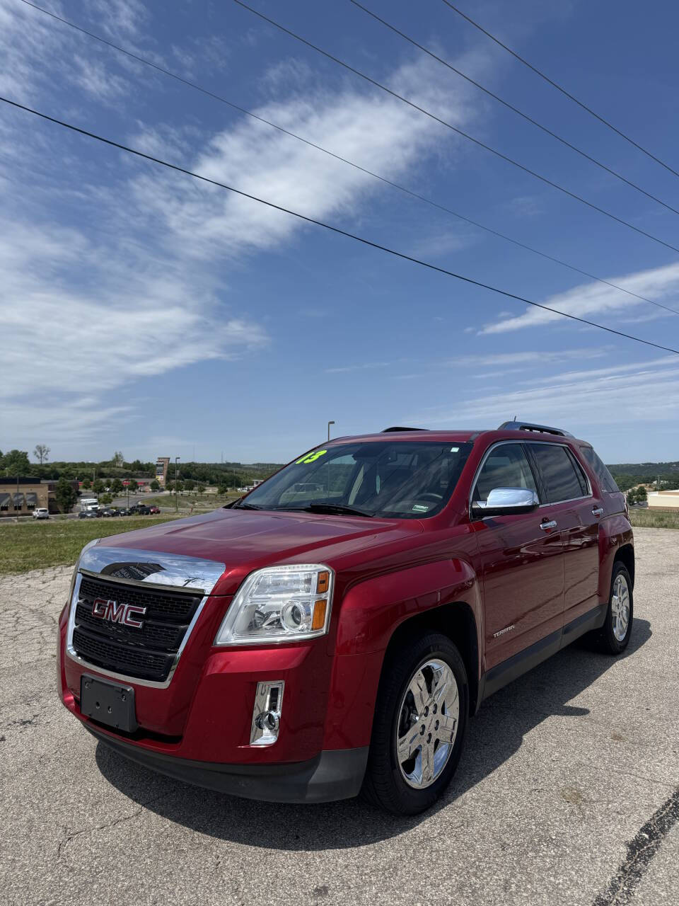 Red 2013 GMC Terrain SLE-2 SLE-2 4dr SUV 1