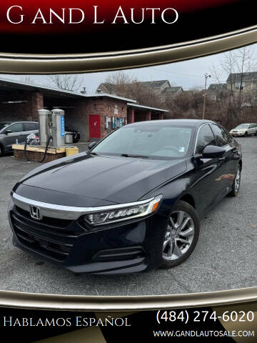 2018 Honda Accord for sale at G and L Auto in Allentown PA