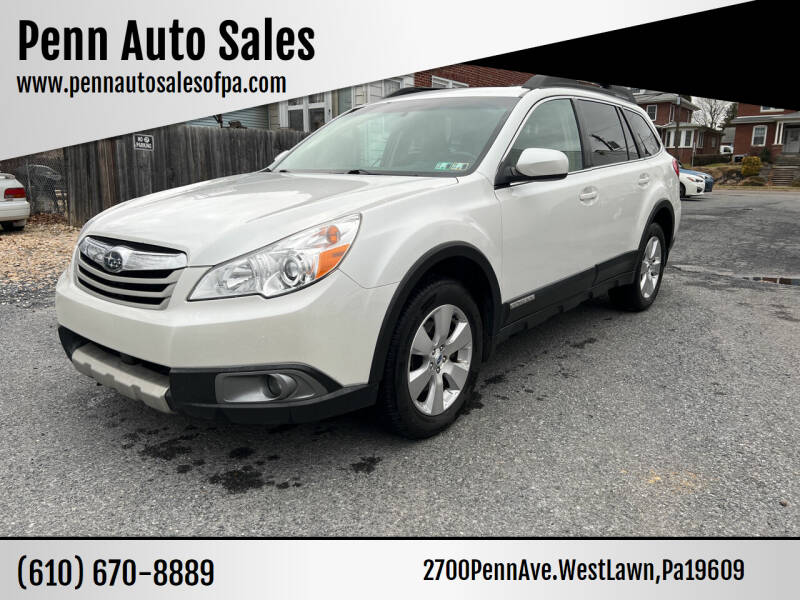 2012 Subaru Outback for sale at Penn Auto Sales in West Lawn PA