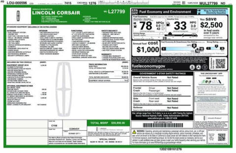 2021 Lincoln Corsair Grand Touring