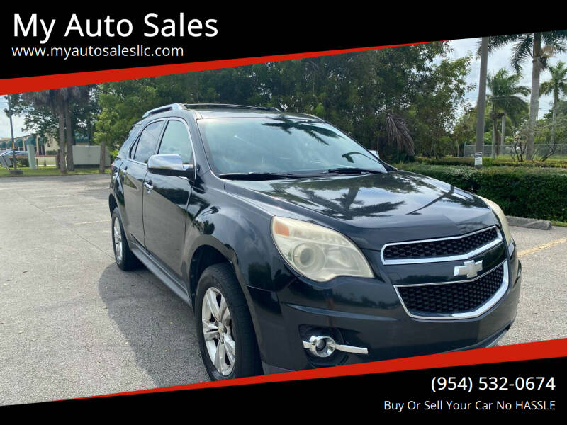 2012 Chevrolet Equinox for sale at My Auto Sales in Margate FL