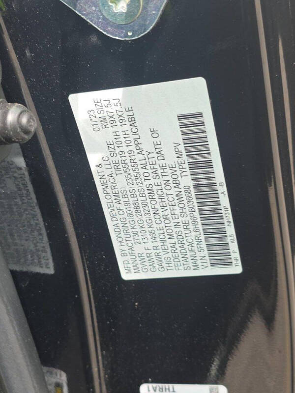 2023 Honda Odyssey Elite