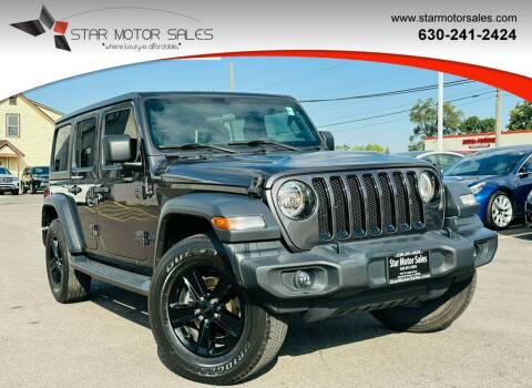2020 Jeep Wrangler Unlimited for sale at Star Motor Sales in Downers Grove IL