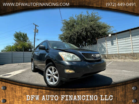 2009 Lexus RX 350 for sale at Bad Credit Call Fadi in Dallas TX