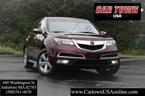 2012 Acura MDX for sale at Car Town USA in Attleboro MA