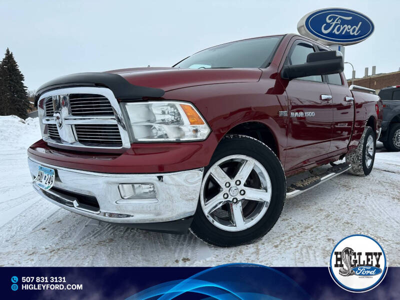 2011 RAM 1500 for sale at HIGLEY FORD in Windom MN