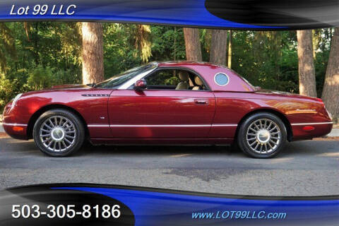 2004 Ford Thunderbird for sale at LOT 99 LLC in Milwaukie OR