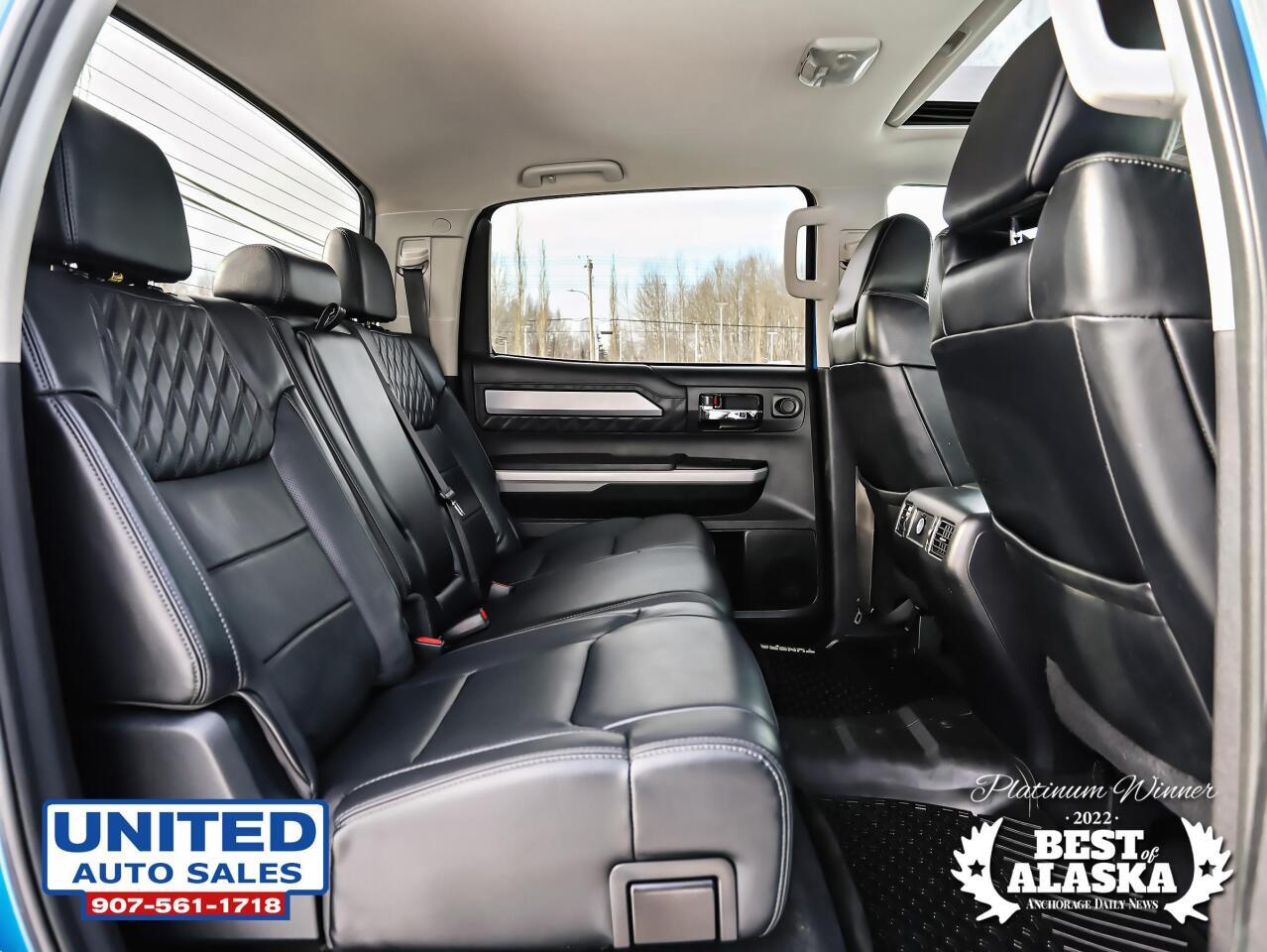 2018 Toyota Tundra Platinum 4x4 4dr CrewMax Cab Pickup SB (5.7L V8) 70