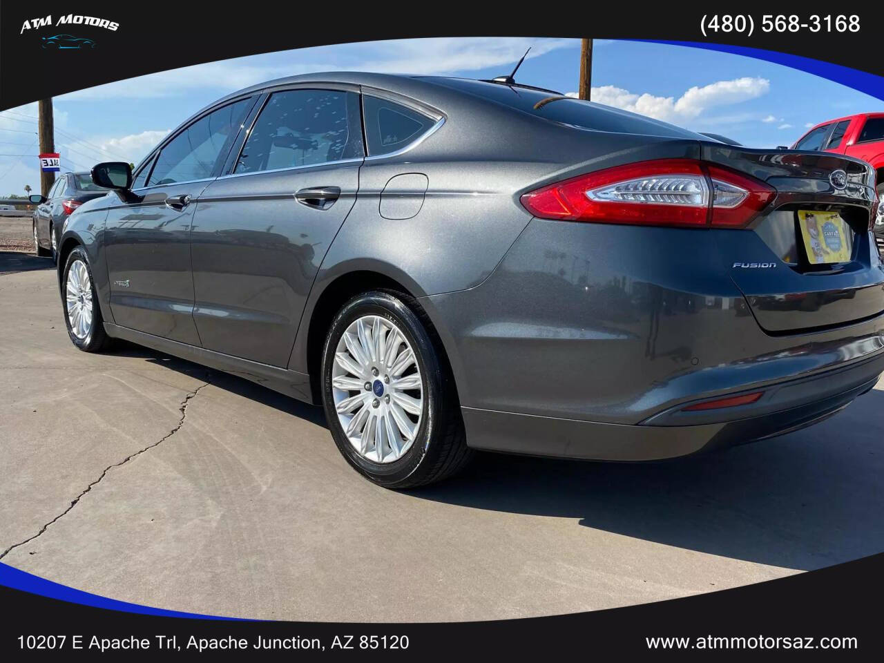 2015 Ford Fusion Hybrid for sale at ATM MOTORS in Apache Junction, AZ