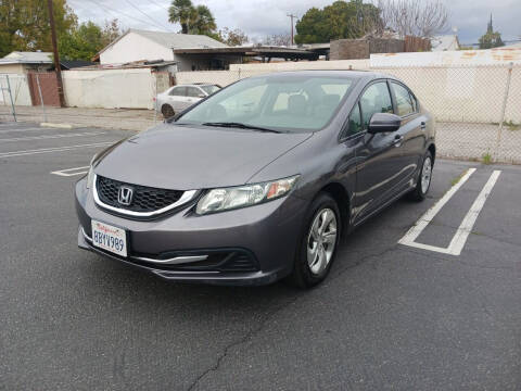 2015 Honda Civic for sale at UNITED AUTO MART CA in Arleta CA