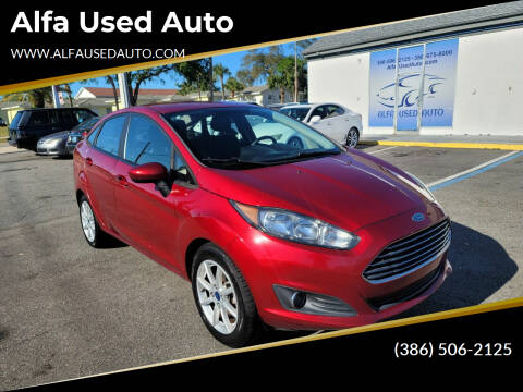 2017 Ford Fiesta for sale at Alfa Used Auto in Holly Hill FL