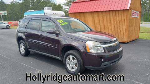 2007 Chevrolet Equinox for sale at Holly Ridge Auto Mart in Holly Ridge NC