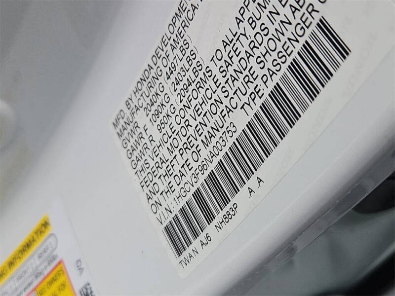 2022 Honda Accord Hybrid Touring