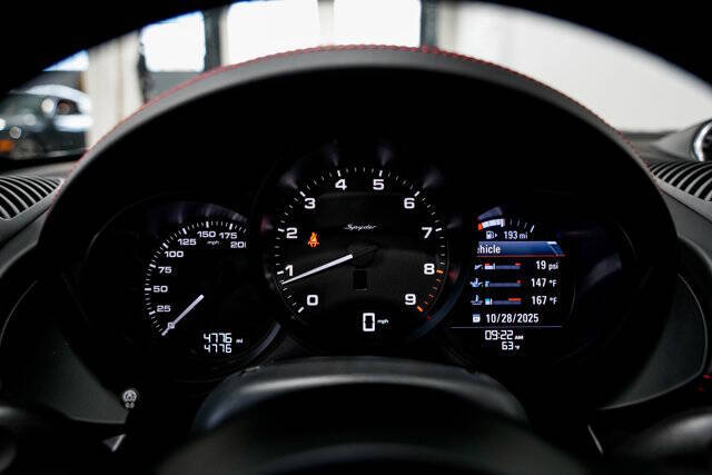 2023 Porsche 718 Boxster Spyder