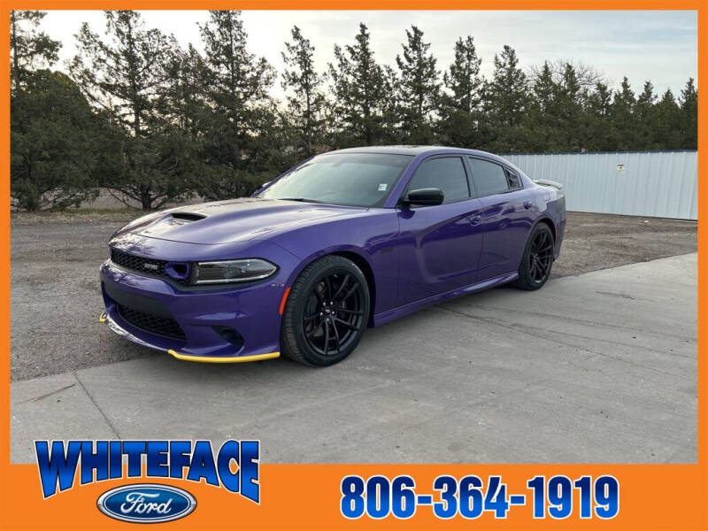 Used 2023 Dodge Charger Scat Pack with VIN 2C3CDXGJ8PH619805 for sale in Hereford, TX