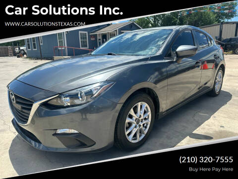 2014 Mazda MAZDA3 for sale at Car Solutions Inc. in San Antonio TX