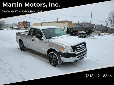 2008 Ford F-150 for sale at Martin Motors, Inc. in Chisholm MN