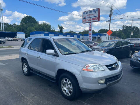 2002 Acura MDX for sale at Next to New in Oxford NC