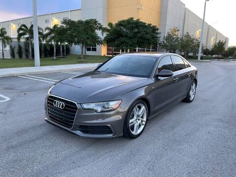 2014 Audi A6 for sale at EUROPEAN AUTO ALLIANCE LLC in Coral Springs FL