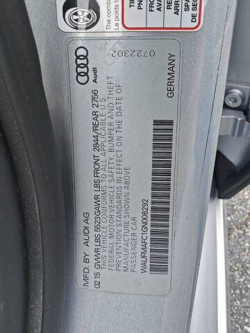 2016 Audi A6 3.0 quattro TDI Premium Plus