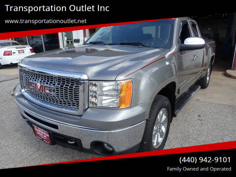 2013 GMC Sierra 1500 for sale at Transportation Outlet Inc in Eastlake OH