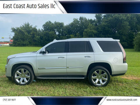2015 Cadillac Escalade for sale at East Coast Auto Sales llc in Virginia Beach VA
