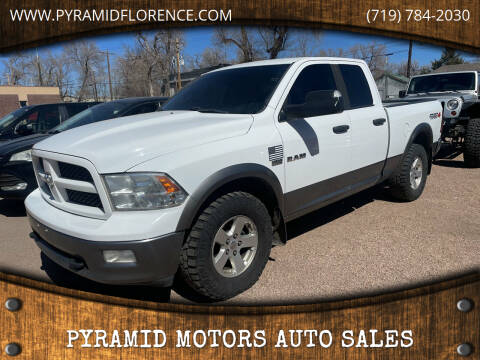 2010 Dodge Ram 1500 for sale at PYRAMID MOTORS AUTO SALES in Florence CO