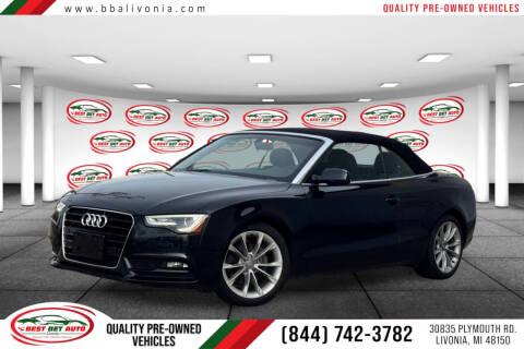 2014 Audi A5 for sale at Best Bet Auto in Livonia MI