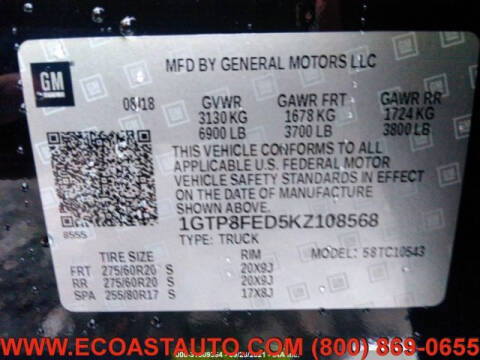 2019 GMC Sierra 1500