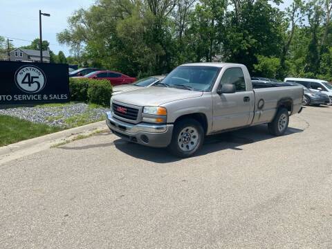 2005 GMC Sierra 1500 for sale at Station 45 Auto Sales Inc in Allendale MI