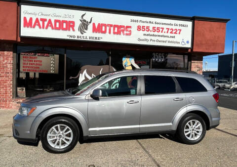 2016 Dodge Journey for sale at Matador Motors in Sacramento CA