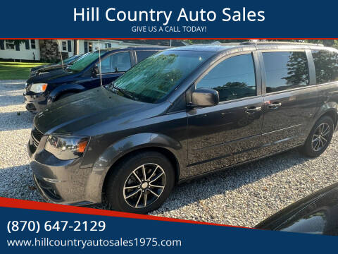 2016 Dodge Grand Caravan for sale at Hill Country Auto Sales in Maynard AR