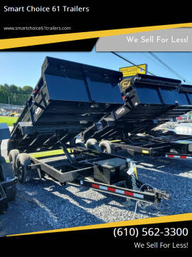2023 Cam Superline 6x12 10K Dump with Tarp for sale at Smart Choice 61 Trailers - CAM Superline Trailers in Shoemakersville PA