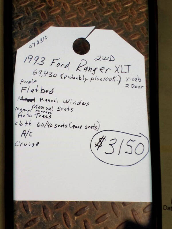 1993 Ford Ranger XLT