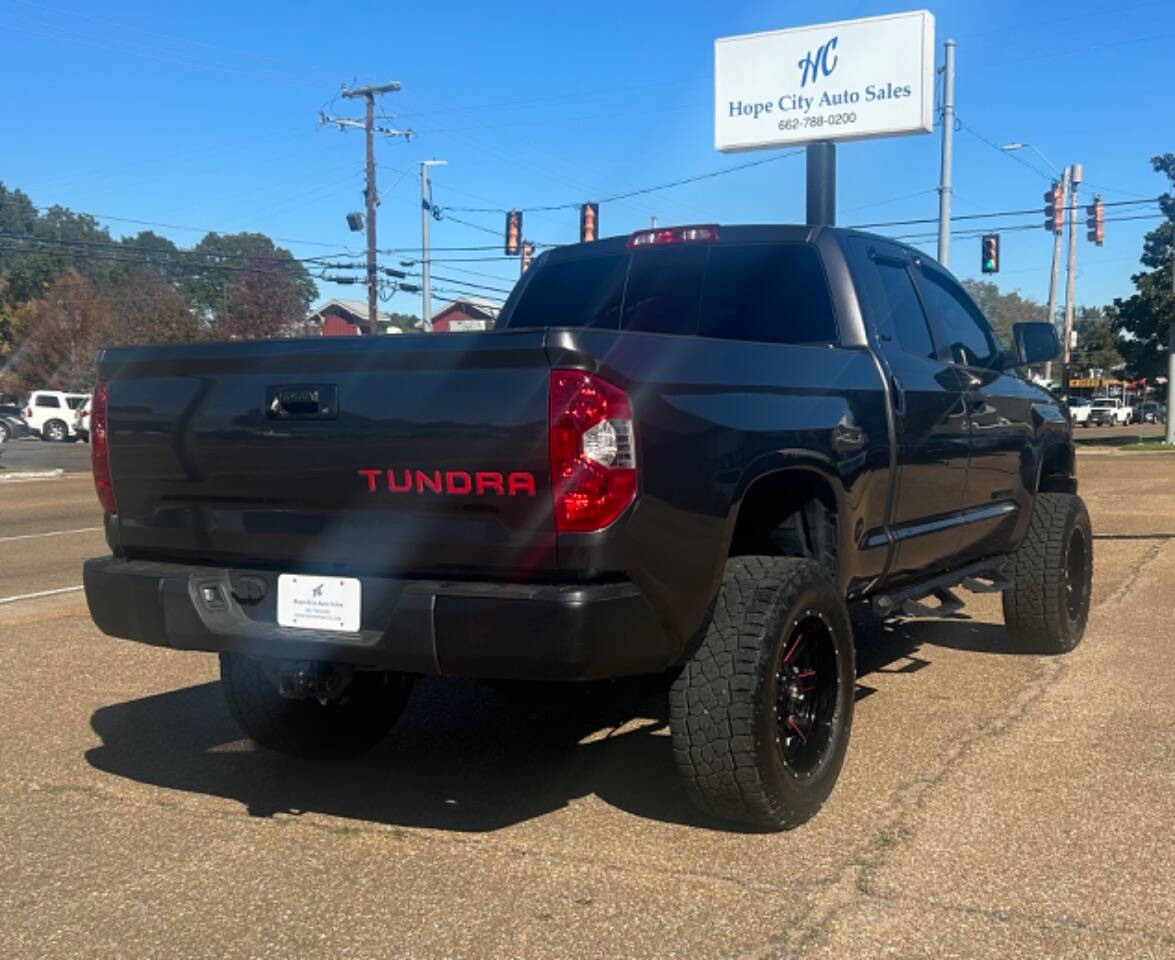 2016 Toyota Tundra for sale at Hope City Auto Sales in Senatobia, MS