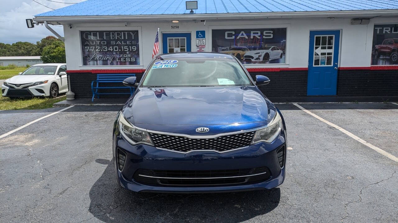 2018 Kia Optima for sale at Celebrity Auto Sales in Fort Pierce, FL