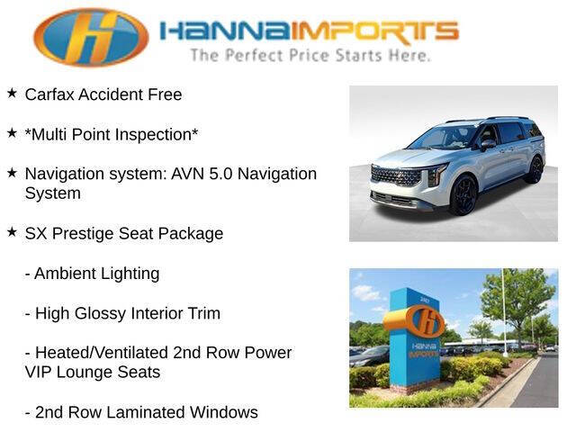 2025 Kia Carnival SX Prestige