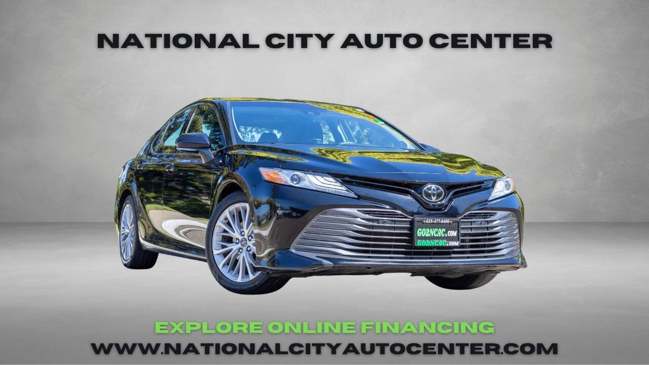 used 2018 Toyota Camry XLE 4dr Sedan