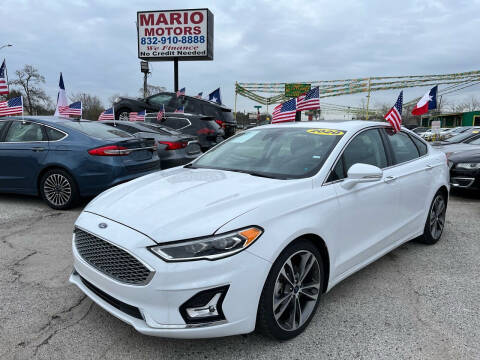 2020 Ford Fusion for sale at Mario Motors in South Houston TX