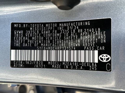 2024 Toyota Corolla LE