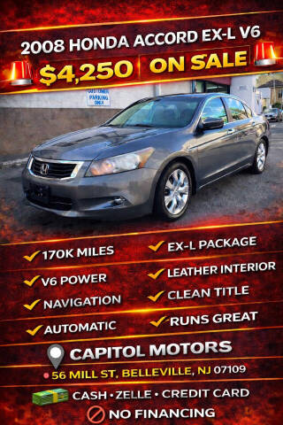 2008 Honda Accord EX-L V6 w/Navi