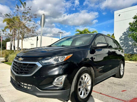 2018 Chevrolet Equinox for sale at HIGH PERFORMANCE MOTORS in Hollywood FL