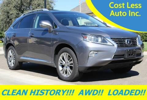 2013 Lexus RX 350 for sale at Cost Less Auto Inc. in Rocklin CA