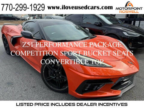 2020 Chevrolet Corvette for sale at Motorpoint Roswell in Roswell GA