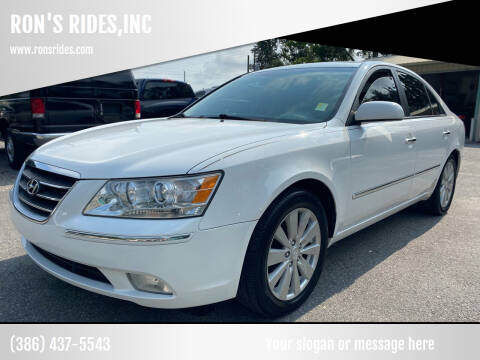 2009 Hyundai Sonata for sale at RON'S RIDES,INC in Bunnell FL