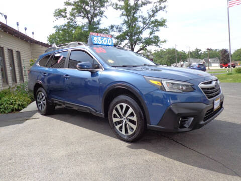 2020 Subaru Outback for sale at North American Credit Inc. in Waukegan IL