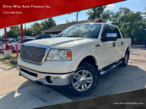 2007 Ford F-150 for sale at Drive Wise Auto Finance Inc. in Wayne MI