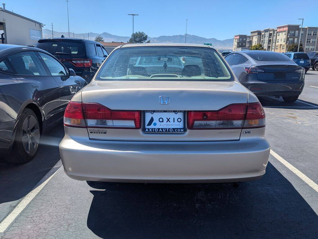 2002 Honda Accord for sale at Axio Auto Boise in Boise, ID