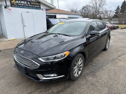 2017 Ford Fusion for sale at Korea Auto Group in Joliet IL