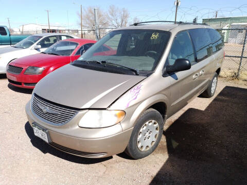 2003 Chrysler Town and Country for sale at PYRAMID MOTORS - Fountain Lot in Fountain CO